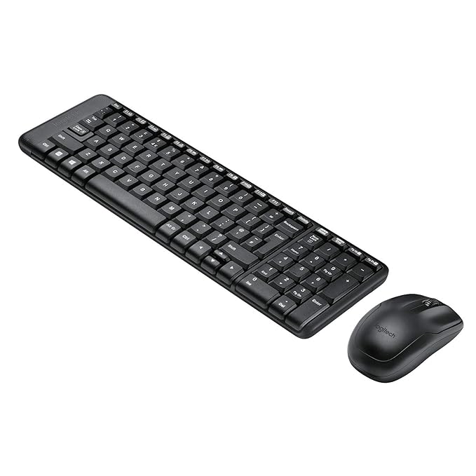 Logitech MK215 wireless keyboard and mouse
