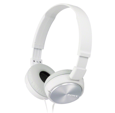 SONY ZX310 White headset